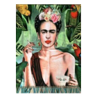 Shawl Frida Kahlo vogels 2097