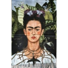 Shawl Frida Kahlo botanische tuin 2087