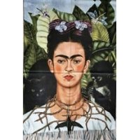 Shawl Frida Kahlo botanische tuin 2087